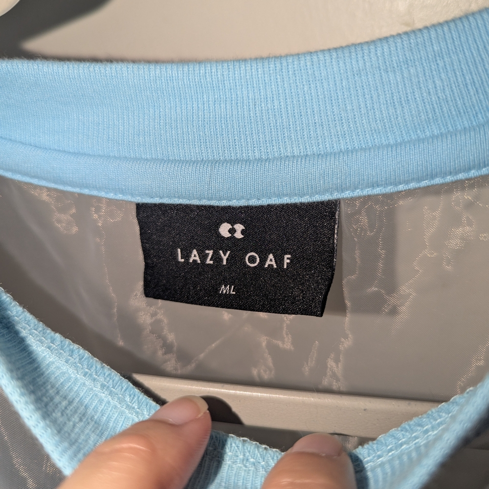 Lazy Oaf Sky Blue Top - Picture 3 of 3